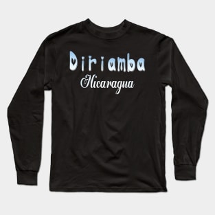 Diriamba Nicaragua Carazo Spanish Teacher Long Sleeve T-Shirt